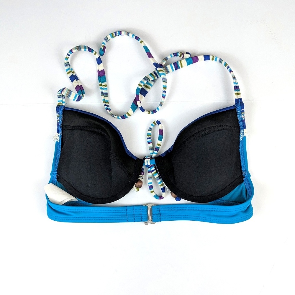 Lucky Brand Bikini Top Petite Fringes Small NWOT - Picture 7 of 8